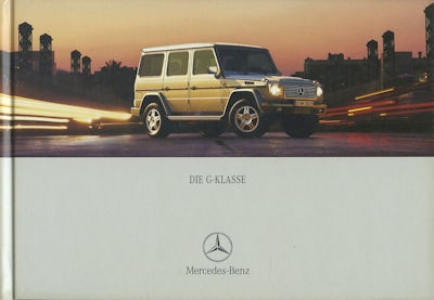 Mercedes-Benz G-Klasse brochure 11.2000