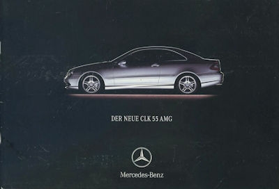 Mercedes-Benz CLK 55 AMG Prospekt 2.2002