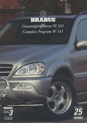 Mercedes-Benz / Brabus M-Klasse Prospekt 2002
