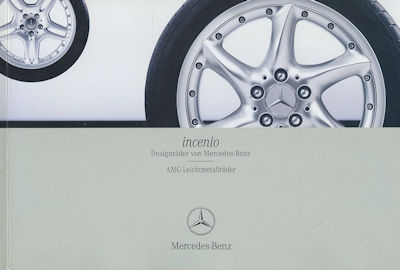 Mercedes-Benz AMG Leichtmetallräder Programm 7.2002