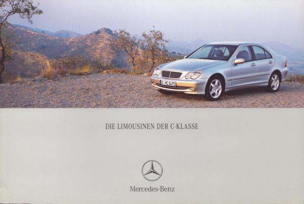 Mercedes-Benz C-Klasse Limousinen Prospekt 8.2002