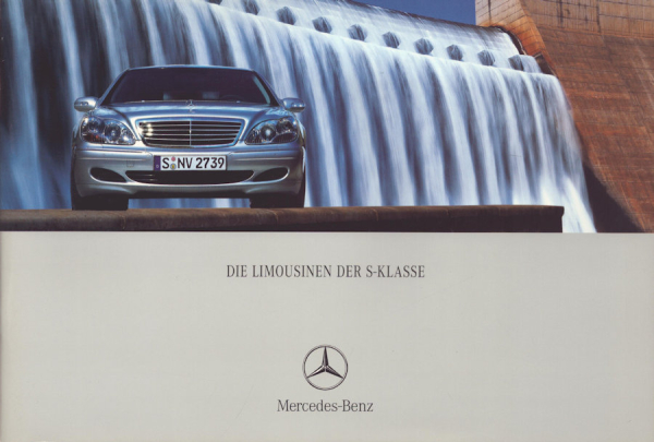 Mercedes-Benz S-Klasse Prospekt 7.2002