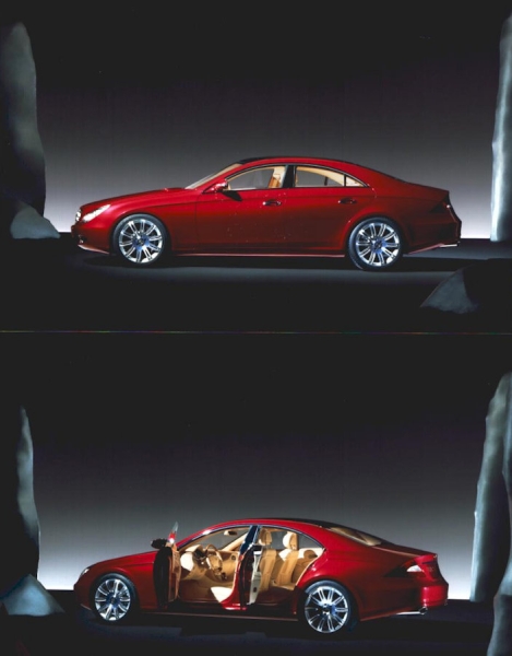 Mercedes-Benz Vision CLS Pressemappe 9.2003