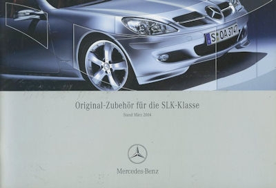 Mercedes-Benz SLK equipment brochure 3.2004