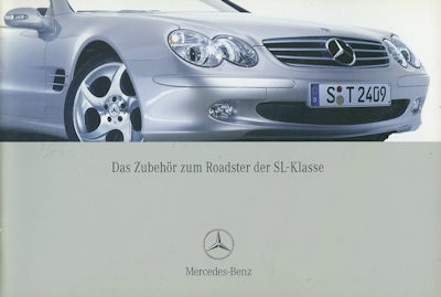 Mercedes-Benz SL equipment brochure 7.2003