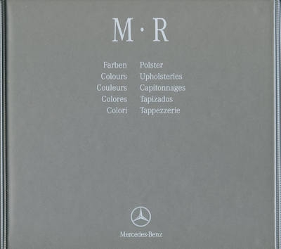 Mercedes-Benz M / R Farben und Polster Musterordner 12.2004