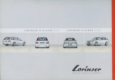 Mercedes-Benz Lorinser E-Klasse Prospekt 4.2008