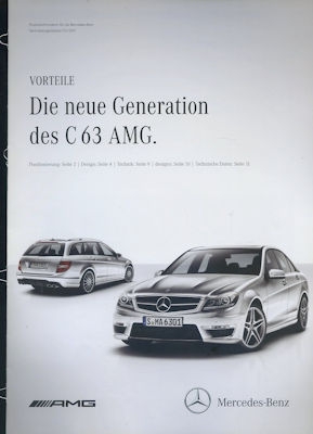 Mercedes-Benz Vorteile C 63 AMG 3.2011