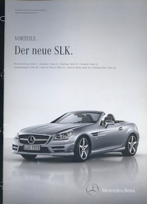 Mercedes-Benz Vorteile SLK-Klasse 1.2011