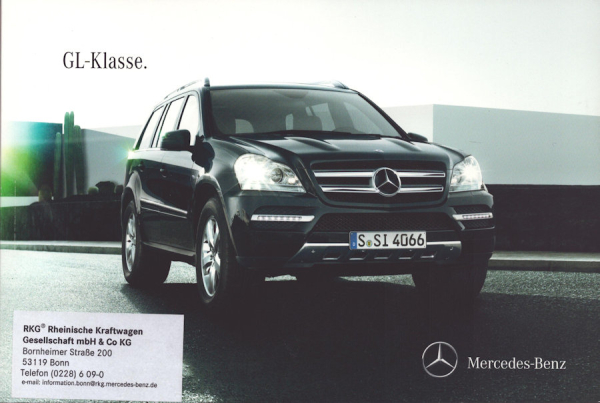 Mercedes-Benz GL-Klasse Prospekt 12.2010