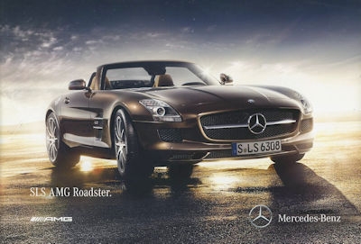 Mercedes-Benz SLS AMG Roadster Prospekt 6.2011