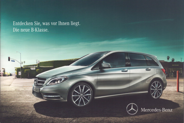 Mercedes-Benz B-Klasse Prospekt 8.2011