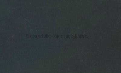 Mercedes-Benz S-Klasse Prospekt 2013