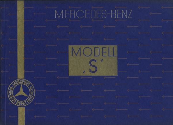 Mercedes-Benz Modell S Prospekt 4.1928
