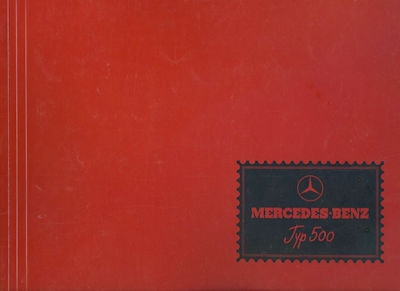 Mercedes-Benz Typ 500 N Prospekt 1.1935