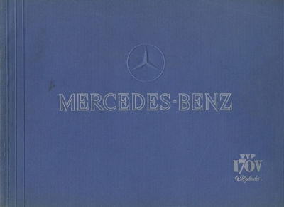 Mercedes-Benz Typ 170 V Prospekt 2.1936