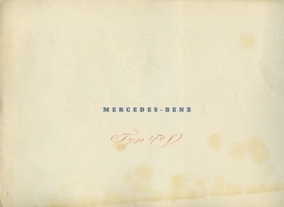 Mercedes-Benz 170 V brochure 5.1948