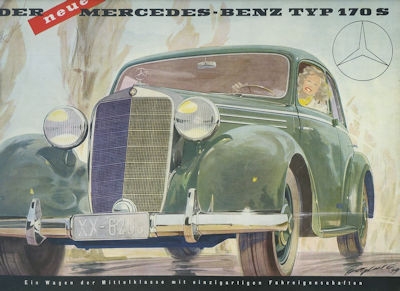 Mercedes-Benz 170 S brochure 1.1950