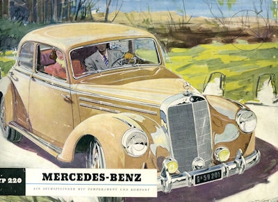 Mercedes-Benz 220 brochure 4.1951