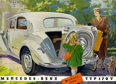 Mercedes-Benz 170 V brochure 1952