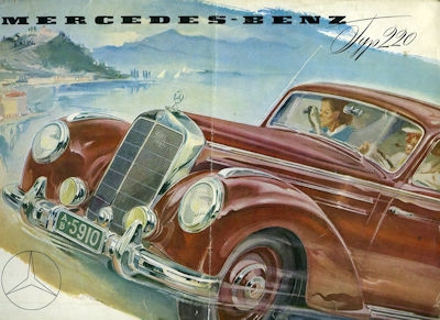 Mercedes-Benz 220 brochure 1952