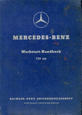 Mercedes-Benz 180 Reparaturanleitung 8.1953