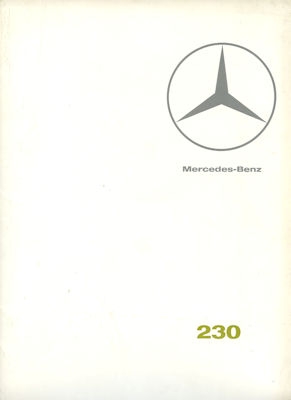 Mercedes-Benz 230 Prospekt 2.1967