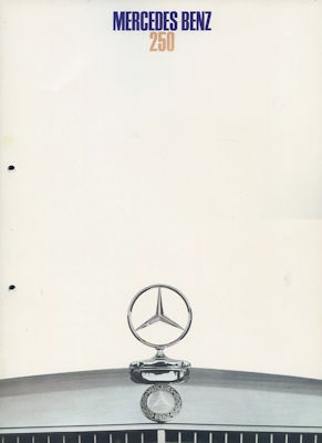 Mercedes-Benz 250 Prospekt 7.1968