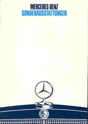 Mercedes-Benz Sonderausstattung Prospekt 12.1969