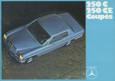 Mercedes-Benz 250 C CE Prospekt 12.1971