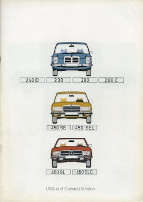 Mercedes-Benz Programm 1974 e