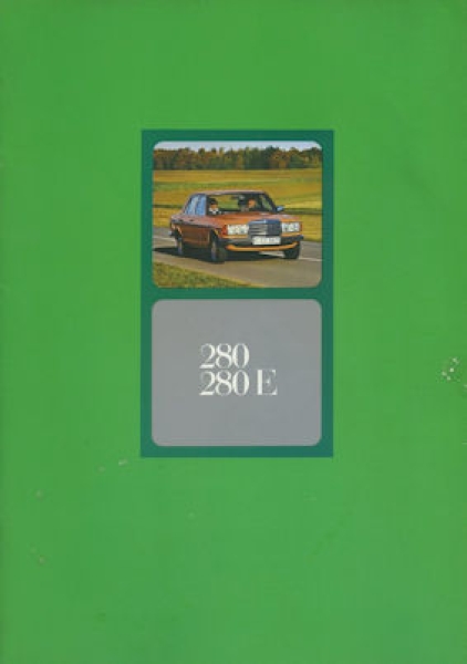Mercedes-Benz 280 280 E Prospekt 7.1977
