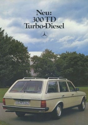 Mercedes-Benz 300TD Prospekt 8.1979