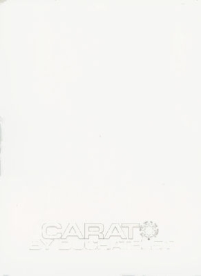 Mercedes-Benz Carat Duchatelet Programm-Mappe 1983