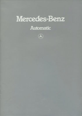 Mercedes-Benz Automatic Prospekt 12.1982