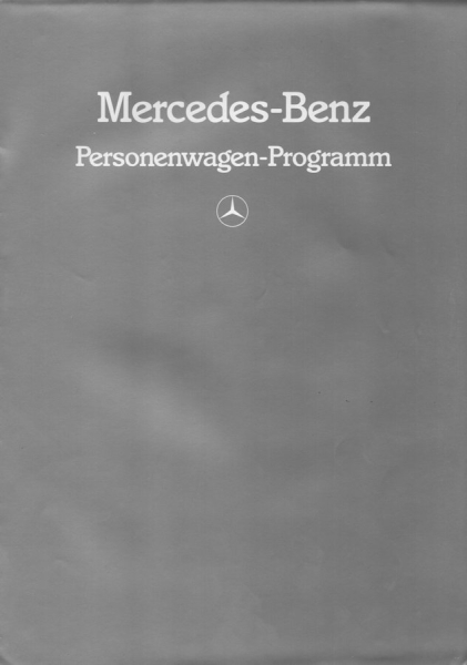 Mercedes-Benz Programm 9.1984