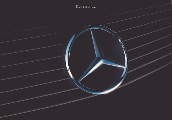 Mercedes-Benz SL Prospekt-Mappe 6.1989