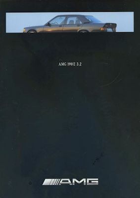 Mercedes-Benz 190 E 3,2 AMG Prospekt ca. 1992