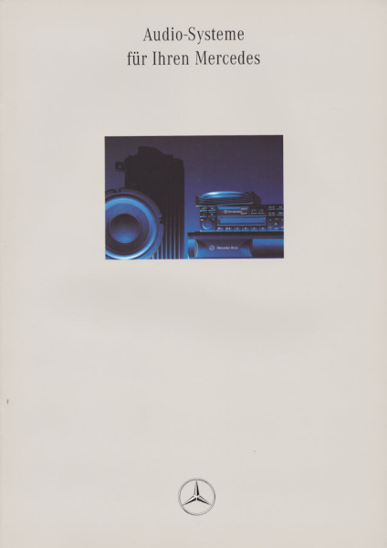 Mercedes-Benz Audio-Systeme Prospekt 4.1994