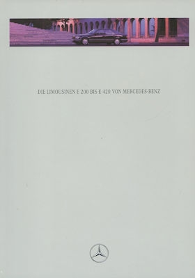 Mercedes-Benz Limousinen E 200-420 Prospekt 1.1994