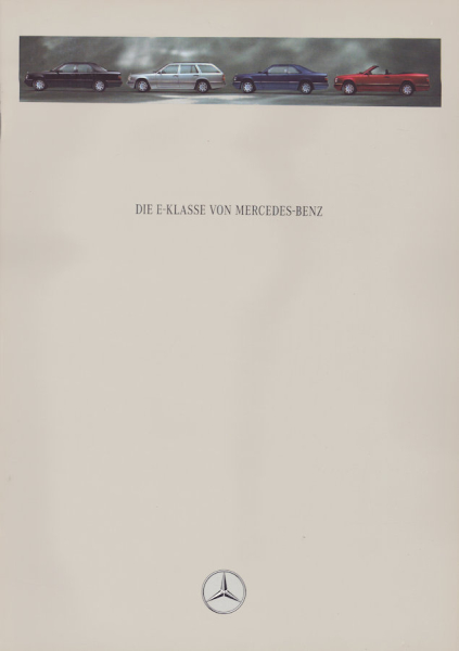 Mercedes-Benz E Klasse Prospekt 11.1993