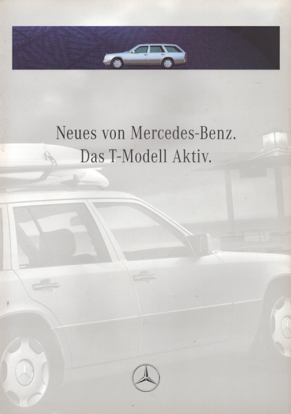 Mercedes-Benz E-Klasse T-Modelle Prospekt 2.1995