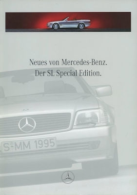 Mercedes-Benz SL Special Edition Prospekt 3.1995