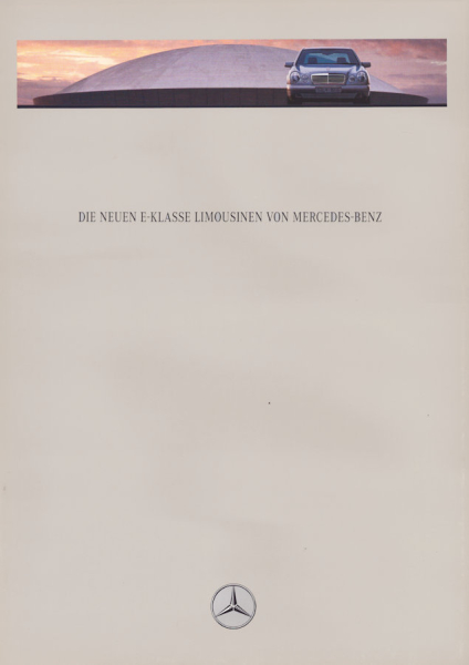 Mercedes-Benz E-Klasse Prospekt 8.1995