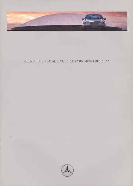Mercedes-Benz E-Klasse Prospekt 2.1996
