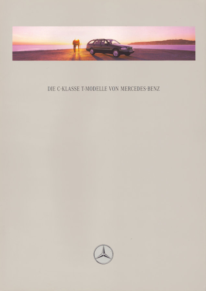 Mercedes-Benz C-Klasse T-Modelle Prospekt 8.1996