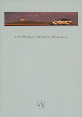 Mercedes-Benz Neue E-Klasse T-Modelle Prospekt 8.1996