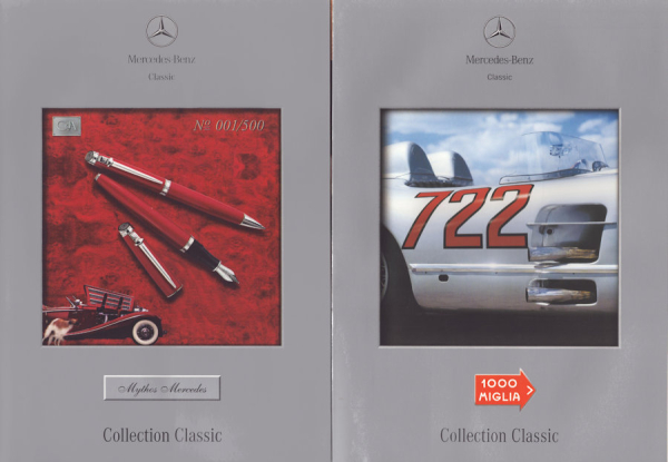 Mercedes-Benz Motorsport + Collections Prospekte 1998