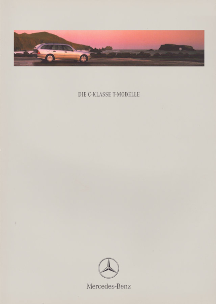 Mercedes-Benz C-Klasse T-Modelle Prospekt 11.1997