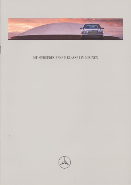 Mercedes-Benz E-Klasse Limousinen Prospekt 8.1997
